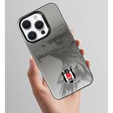 Beşiktaş x Dekomus Lisanslı Beşiktaş Iphone 15 Pro Max Kartal Logo Telefon Kılıfı "Dekomus Cep Defteri Hediyeli"