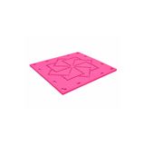 BESİNG Sashiko Nakış Şablonu | Geometrik Yıldız Desenli Japon Dikiş Kalıbı