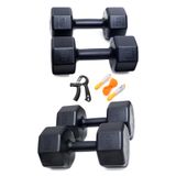 Besinistanbul 18 kg Dambıl Set 6kg X2 3kg X2 Sayaçlı Ayarlanabilir El Yayı + Sayaçlı Atlama Ipi