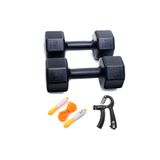 Besinistanbul 3 KG DAMBIL X 2 ADET = 6 KG + SAYAÇLI AYARLANABİLİR EL YAYI + SAYAÇLI ATLAMA İPİ SİYAH