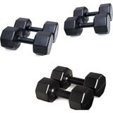 Besinistanbul Ps Spor 3 Çift Dambıl Set (10 kg + 7 kg + 3 kg ) Olarak Gönderim Yapılır - Siyah