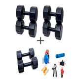 Besinistanbul PS SPOR 3 ÇİFT DAMBIL SET 3 KG + 6 KG + 9 KG + 5 ÇEŞİT EGZERSİZ SETİ