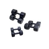 Besinistanbul PS SPOR 3 ÇİFT DAMBIL SET 5KG + 7KG + 9KG SİYAH