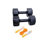 Besinistanbul PS SPOR 3 KG DAMBIL X 2 ADET = 6 KG + SAYAÇLI ATLAMA İPİ SİYAH