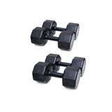 Besinistanbul Ps Spor 36 Kg 2 Li Dambıl Set = 8 Kg X 2 Adet 10 Kg X 2 Adet- SİYAH