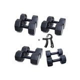 Besinistanbul PS SPOR 4 ÇİFT DAMBIL SET+SAYAÇLI AYARLANABİLİR EL YAYI = 3 KG 6 KG 8 KG 10 KG