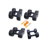 Besinistanbul Ps Spor 4 Set Dambıl Sayaçlı Atlama Ipi = 3 Kg 2 Ad 6 Kg 2 Ad 8 Kg 2 Ad 10 Kg 2 Ad SİYAH