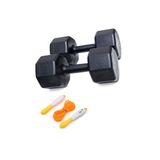 Besinistanbul PS SPOR 6 KG DAMBIL X 2 ADET = 12 KG + SAYAÇLI ATLAMA İPİ SİYAH
