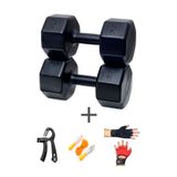 Besinistanbul PSSPOR 10KG DAMBIL SET(10KG 2 ADET DAMBIL) +BODY ELDİVEN SAYAÇLI AYARLANABİLİR EL YAYI VE ATLAMA İPİ