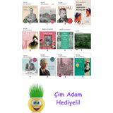 Beşir Ayvazoğlu 12 Kitap Seti + Çim Adam Hediye - Hayır