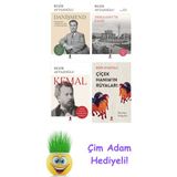 Beşir Ayvazoğlu 4 Kitap Seti + Çim Adam Hediye - Hayır