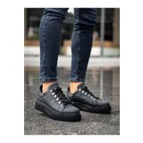 BESKAR BA0505 Siyah Spor Erkek Sneaker – Ortopedik Destek