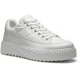 Beskar Beyaz Paraşüt Kumaş Kaymaz Tabanlı Erkek Sneaker - Hafif ve Dayanıklı Spor Ayakkabı BA0801 - Beyaz - Beyaz