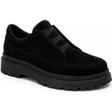 BESKAR Kömür Süet Erkek Ayakkabı - Bağcıksız Pratik Premium Smart Casual Günlük Sneaker KB 703