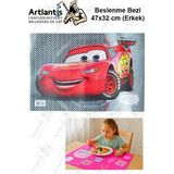 Beslenme Bezi Erkek Modeli Yıkanabilir 32X47 cm 1 Adet Beslenme Örtüsü Okul Öncesi Kreş Anasınıfı Ilkokul Için Ideal - Siyah