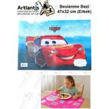 Beslenme Bezi Erkek Modeli Yıkanabilir 32X47 Cm 1 Adet Beslenme Örtüsü Okul Öncesi Kreş Anasınıfı İlkokul İçin İdeal