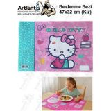 Beslenme Bezi Kız Modeli Yıkanabilir 32X47 Cm 1 Adet Beslenme Örtüsü Okul Öncesi Kreş Anasınıfı İlkokul İçin İdeal