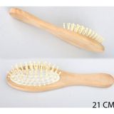 Beslenme Dedektifi ERL132 21 cm Ahşap Tarak Fırça