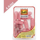 Beşler Piliç Kokteyl Sosis (220 G) x 4 Adet - Pratik ve Eğlenceli Atıştırmalık - 1 Adet