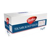 Besler Tek Sargılı Küp Şeker 5 Kg (4'Li Paket)