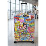besmartpro Popart Desenli Esnek Valiz Kılıfı