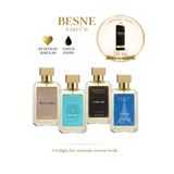besneparfum Besne Parfüm Gold, Eros, Narkotik & Paris 4’lü Erkek Set (Extrait De Parfum)