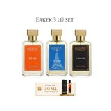 besneparfum Besne Parfüm Narkotik, Paris & Brave 3’lü Erkek Set (Extrait De Parfum)