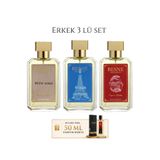 besneparfum Besne Parfüm Paris & Gold & afrodızyak Effect 3’lü Set (Extrait De Parfum)