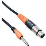 Bespeco Jf 900 9 mt.xlr-Mono Çivi Jak Mikrofon Kablosu
