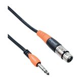 Bespeco Sf 900 9 Mt.xlr-Stereo Çivi Jak Mikrofon Kablosu - Siyah