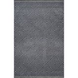 Bespoky 75x200 cm Antrasit Yıkanabilir Halı | Mutfak Koridor Halısı | Leke Tutmayan, Kaymaz | 6815-ANTRASİT - 75 x 200 cm