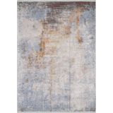 BESPOKY Pembroke Pines Kahverengi Modern Pamuk Makine Halısı 80x300