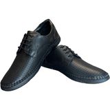Bess Shoes Erkek Deri Yazlık Ayakkabı, Günlük Ayakkabı, Yazlık Ayakkabı, Rahat Ayakkabı - 0 - Siyah