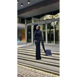 Bess Store Tesettür Kuyruklu Simli Liva Abiye