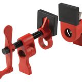 BESSEY PC12-2 Geleneksel Stil Boru Kelepçesi, 1.27 cm, Ağaç İşleme ve Marangozluk İçin Çok Amaçlı Atölye Kelepçesi