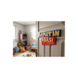 BESSO Toy Story Konseptli Kişiselleştirilebilir İsme Özel Çocuk Odası Kapı Süsü - 3D Baskı PLA