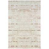 Best 108 Bej Halı Vizon Detaylı Ince Parlak Makinada Yıkanabilir Modern Salon Halısı 80 X 150 Vızon-Beyaz