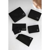 BEST CONCEPT 6’lı Siyah Valiz Düzenleyici Bavul İçi Organizer Set Seyahat Hurcu