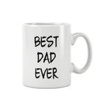 Best Dad Ever Babalar Günü Doğum Günü Baba Hediye Baskılı Kupa Bardak, QBM1249