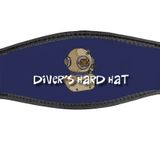 Best derinlik Kol saati kayışı maske neopren, çift cırt cırt, kask