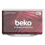 Best Ekran Beko B55OLED99005B 55 İnç 139 cm Tak Çıkar Şeffaf Askı İpli Ekran Koruma Paneli