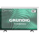 Best Ekran Grundig 58 İnç 147 Ekran Tak Çıkar Şeffaf Askı İpli Tv Ekran Koruyucu Paneli