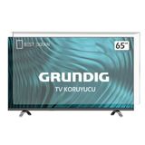 Best Ekran Grundig 65 Ggu 7900 B 65 İnç Tak Çıkar Şeffaf Askı İpli Tv Ekran Koruyucu Şeffaf Paneli