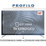 Best Ekran Profilo Led Tv 50" inç 127 Ekran Tv Ekran Koruyucu Paneli - 50 inç