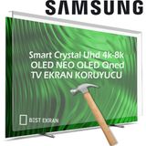 Best Ekran Samsung 50" Inç 127 Ekran KIRILMAZ KORUYUCU Oled Qled Crystal Qned Smart Uhd 4k-8k Televizyon Tv Ekran Koruyucu - 50 inç