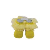 Best Gift Sarı Tüllü Kokoş Kız Bebek Çorap