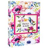 Best Hediye 200’LÜK 10 x 15 cm Fotoğraf Albümü -Çiçek Kapak