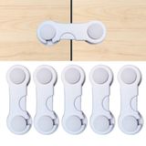 Best Helpers Bebek Güvenliği ve Çocuk Güvenliği için Dolap Kapı Kilitleri, Çekmece Dolapları Buzdolabı Dolabı ve Kiler için Yapışkanlı 5 Paket Dolap Kilidi, Çocuklara Dayanıklı Kapı Mandalı (Renk: