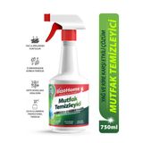 Best Home Clean Ultra Güçlü Mutfak Yüzey Temizleyici ve Yağ Sökücü Limon Kokulu Sprey 750 ml