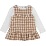 Best Kids Kız Bebek Elbise Takım - Camel - 6 - 9 Ay